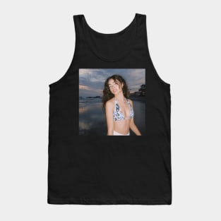 Nailea Devora with sky Tank Top